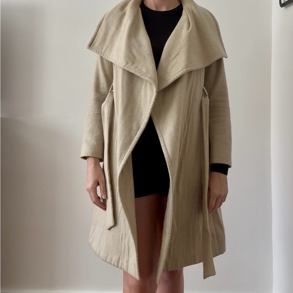Mango Jackets & Blazers - Mango Tan Women's Coat